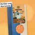 Asian BBQ Gewürz in der Packung mit Sichtfenster und Panda-Illustration auf hellorangem Hintergrund und dem Schriftzug: "Perfekt zum Marinieren".