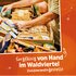Handarbeit bei Sonnentor Geschenkkartons mit Text "Sorgfältig von Hand im Waldviertel zusammengestellt"