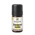 Es ist ein Fläschchen mit einem hellgelben Tropfen zu sehen, auf dem Immortelle steht.